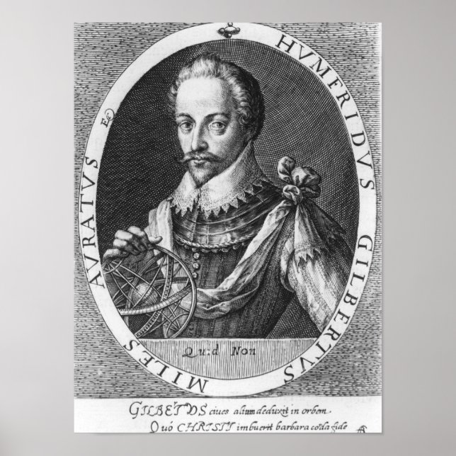 Porträtt i Herr Humphrey Gilbert Poster (Framsidan)