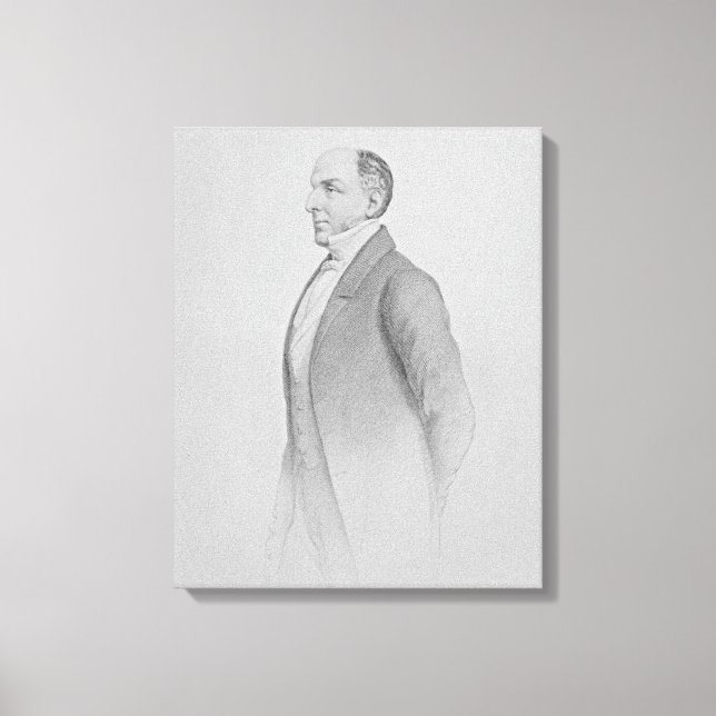 Porträtt i Herr James R. G. Graham Canvastryck (Framsida)