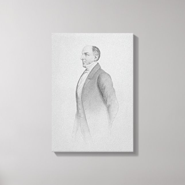 Porträtt i Herr James R. G. Graham Canvastryck (Framsida)