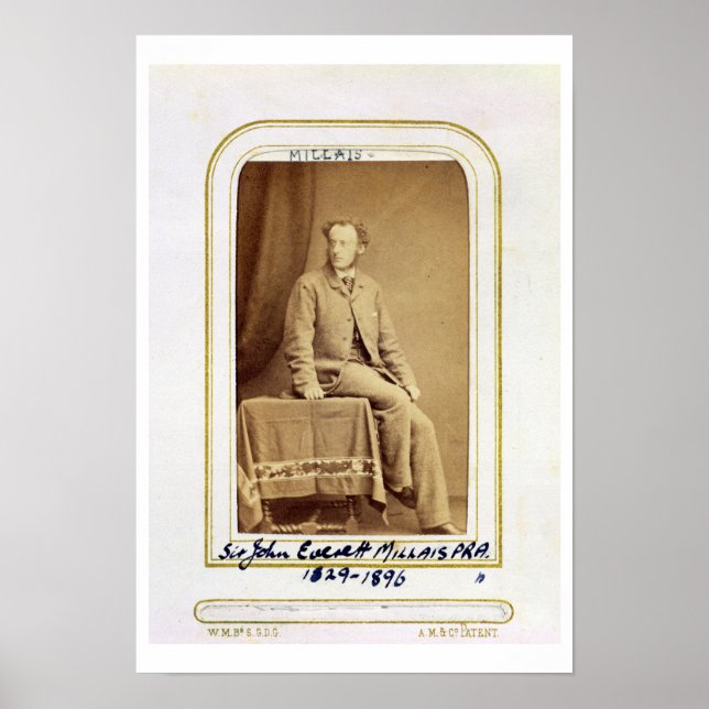 Porträtt i Herr John Everett Millais (1829-96) (al Poster (Framsidan)