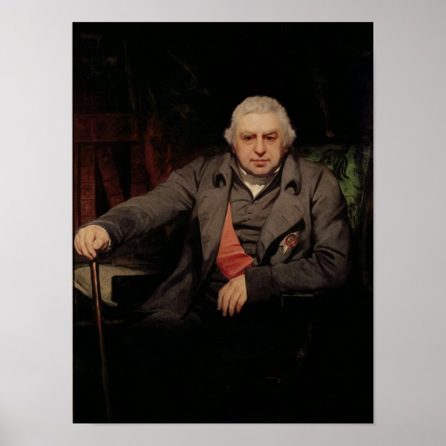 Porträtt i Herr Joseph Banker, 1810 Poster (Framsidan)