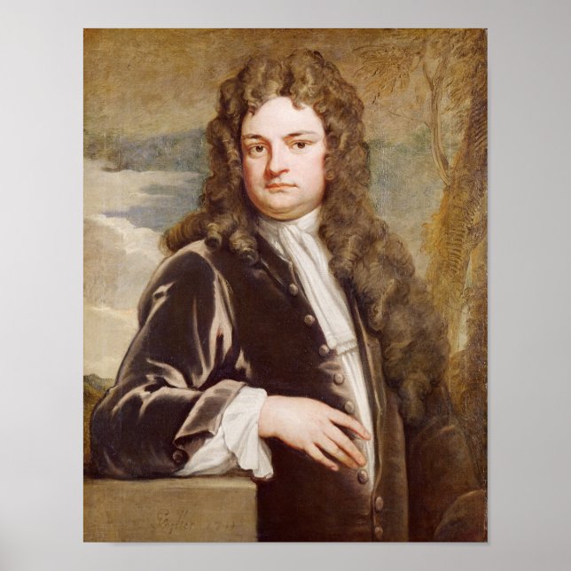 Porträtt i Herr Richard Steele 1711 Poster (Framsidan)