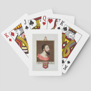 Porträtt i Herr Thomas Wyatt Younger (c.1521-5) Spelkort