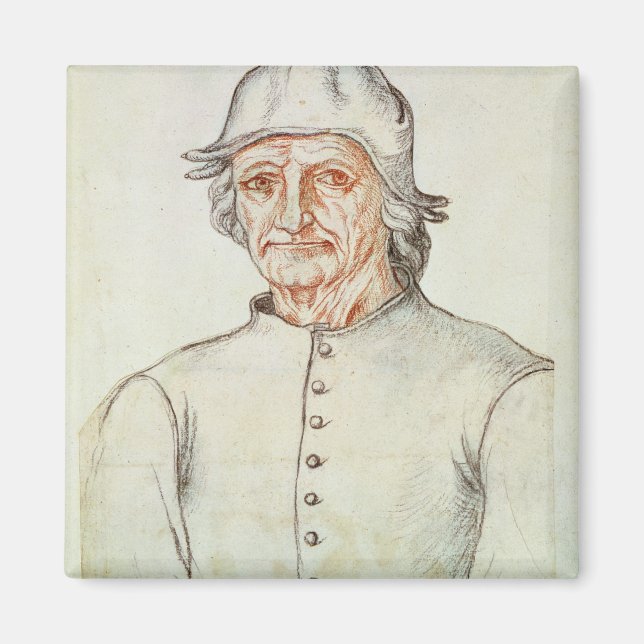 Porträtt i Hieronymus Bosch Magnet (Framsidan)