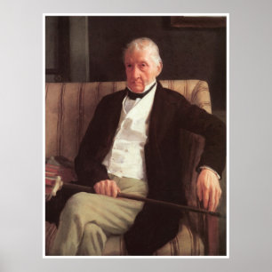 Porträtt i Hilaire de Gas, 1857 Edgar Degas Poster