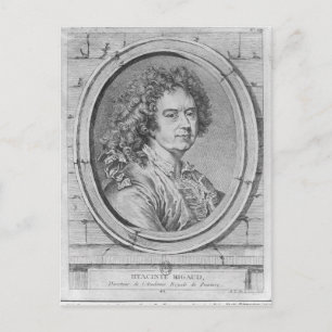 Porträtt i Hyacinthe Rigaud, 1752-65 Vykort