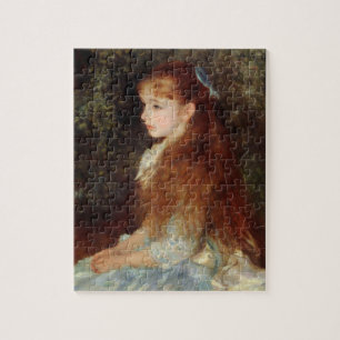 Porträtt i Irene - Renoir Impressionist Painting Pussel