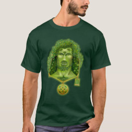 Porträtt i Ivy Grönt Man T Shirt