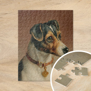 Porträtt i Jack Russel Terrier Carl Reichert Pussel