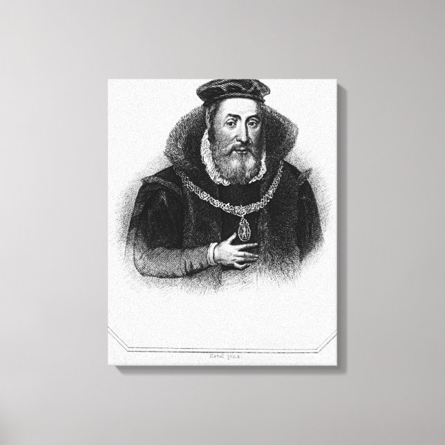 Porträtt i James Hamilton 2:e Earl of Arran Canvastryck (Framsida)