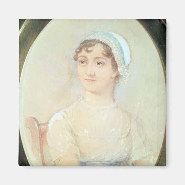 Porträtt i Jane Austen Magnet (Framsidan)