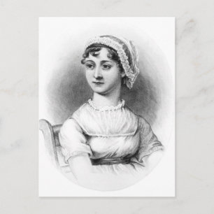 Porträtt i Jane Austen Vykort