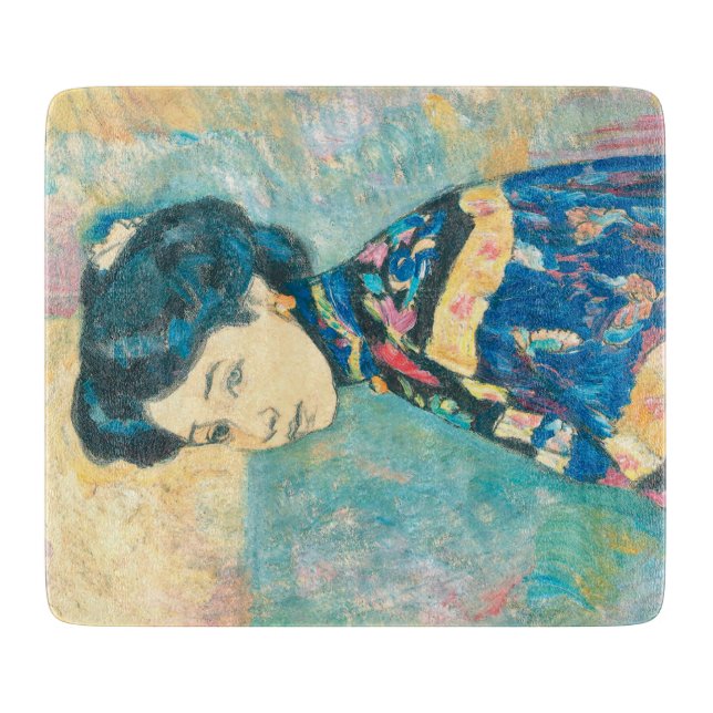 Porträtt i japanska kvinnor (av Fujishima Takeji) (Framsidan)