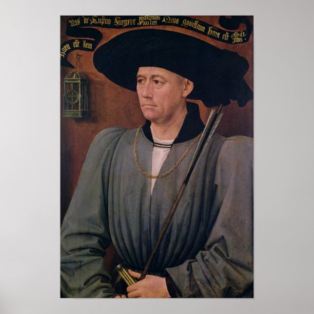 Porträtt i Jean Lefevre de Saint-Remy Poster (Framsidan)