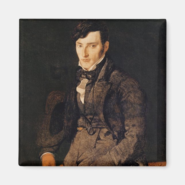 Porträtt i Jean-Pierre-Francois Gilibert Magnet (Framsidan)