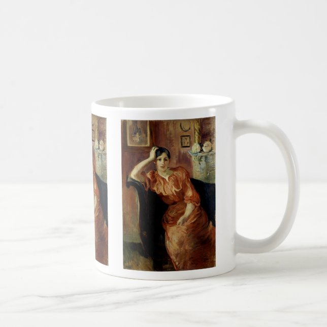 Porträtt i Jeanne Pontillon Kaffemugg (Höger)