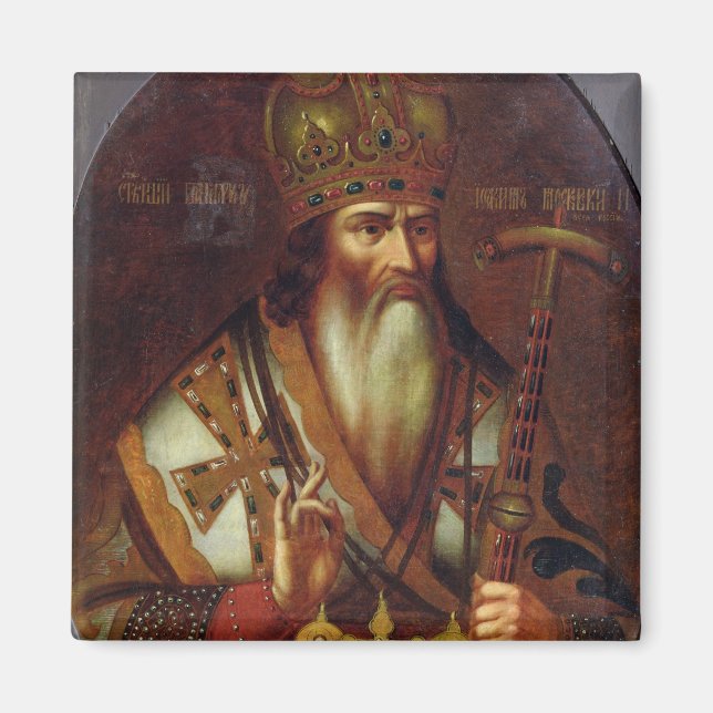 Porträtt i Joachim, Moskvas patriark Magnet (Framsidan)