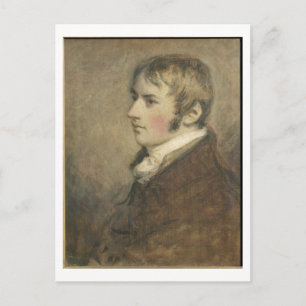 Porträtt i John Constable (1776-1837) åldras 20 Vykort