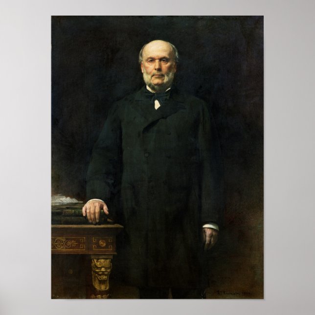 Porträtt i Jules Grevy 1880 Poster (Framsidan)