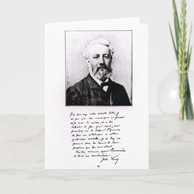 Porträtt i Jules Verne Kort (Framsida)