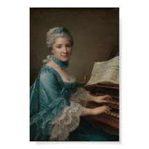 Porträtt i Justine Favart Poster