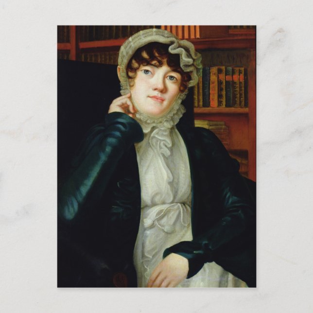 Porträtt i Karolina Pavlova, 1830 Vykort (Framsida)
