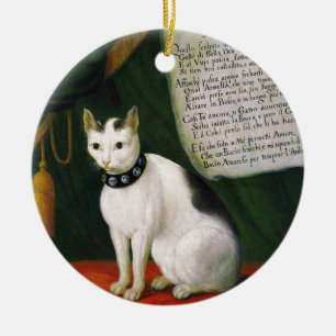 Porträtt i Kat Armellino Julgransprydnad Keramik