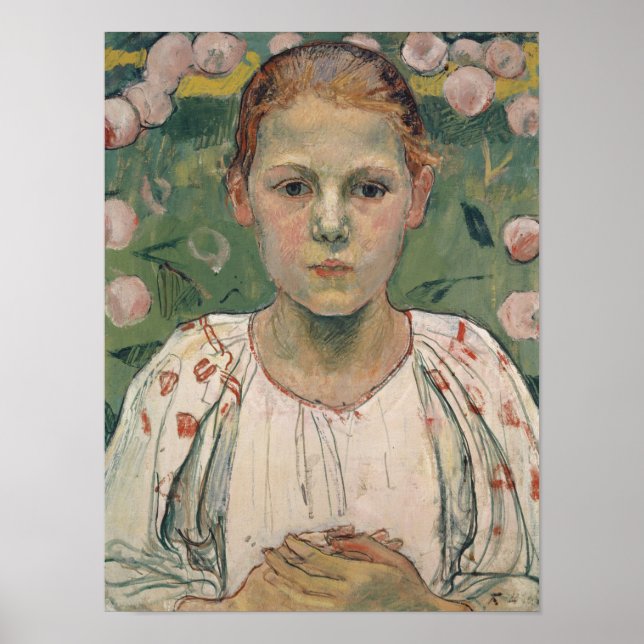 Porträtt i Kathe von Bach | I Garden Poster (Framsidan)