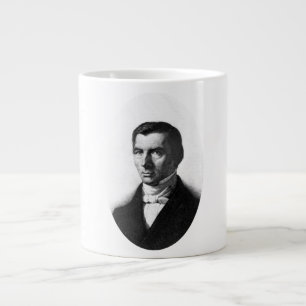 Porträtt i klassiska liberala Frederic Bastiat Jumbo Mugg