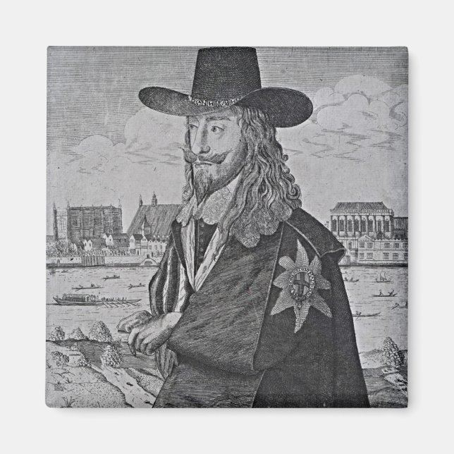 Porträtt i Kung Charles I Magnet (Framsidan)