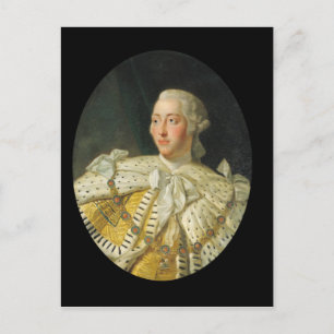 Porträtt i Kung George III efter 1760 Vykort