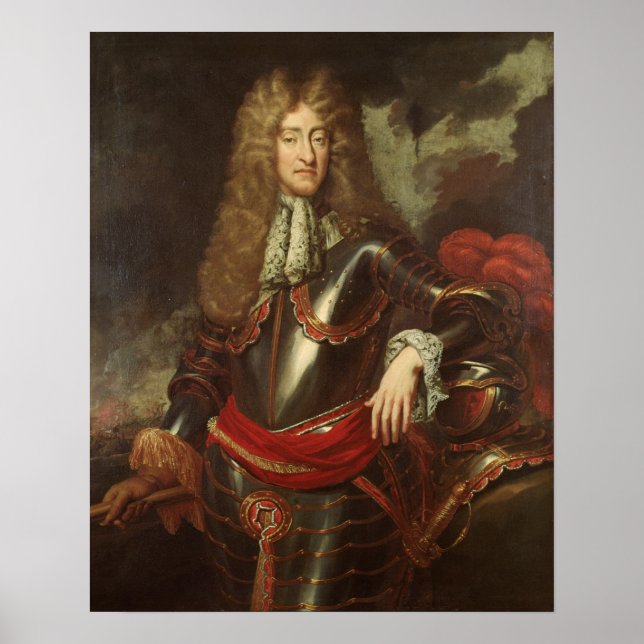 Porträtt i Kung James II, 16.90 Poster (Framsidan)