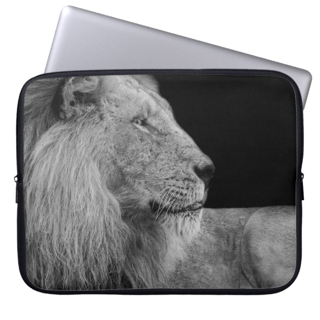 PORTRÄTT i KUNG Laptop Fodral (Framsidan)