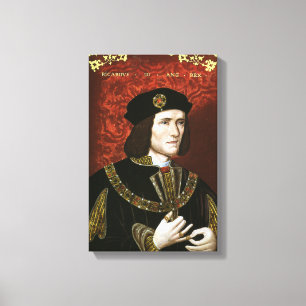 Porträtt i Kung Richard III Canvastryck