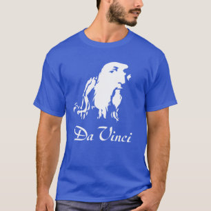 Porträtt i Leonardo Da Vinci Tee Shirt