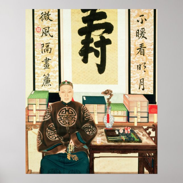 Porträtt i Li-Lieu Ying, Empress Tzu-Hsi's Underba Poster (Framsidan)
