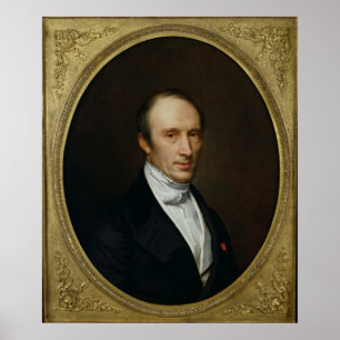 Porträtt i Louis Cauchy Poster