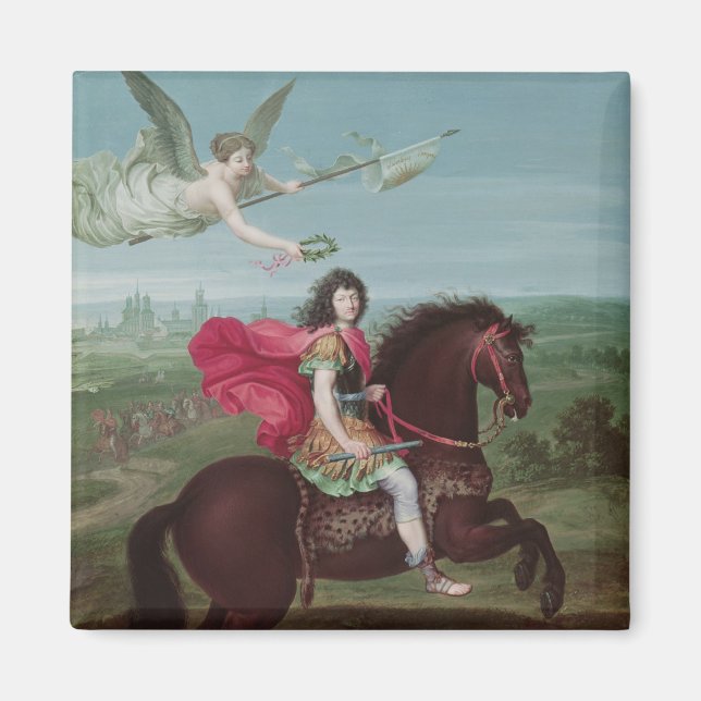 Porträtt i Louis XIV 2 Magnet (Framsidan)