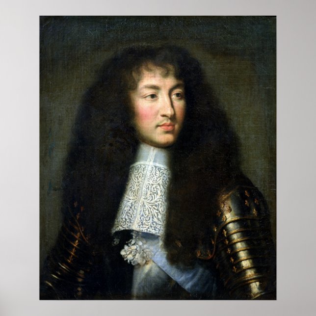 Porträtt i Louis XIV Poster (Framsidan)