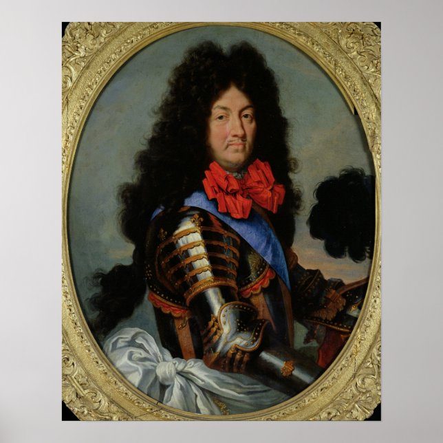 Porträtt i Louis XIV Poster (Framsidan)