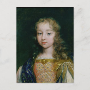Porträtt i Louis XIV som barn Vykort