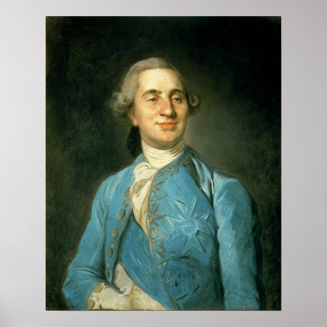 Porträtt i Louis XVI 1775 Poster (Framsidan)