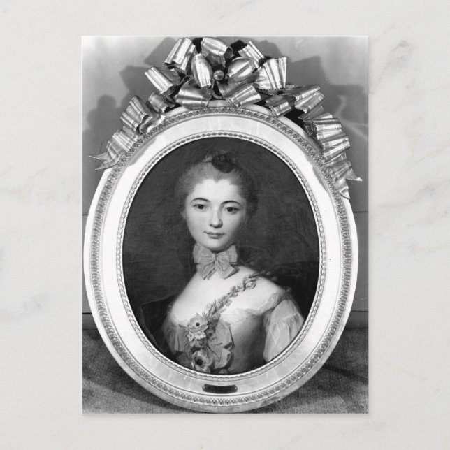 Porträtt i Louise Honorine Crozat du Chatel Vykort (Framsida)