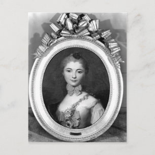 Porträtt i Louise Honorine Crozat du Chatel Vykort