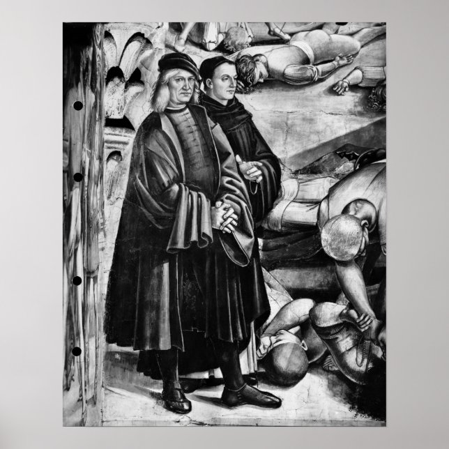 Porträtt i Luca Signorelli och Fra Angelico Poster (Framsidan)