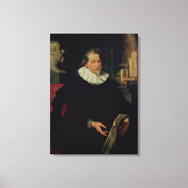 Porträtt i Ludovicus Nonnius Canvastryck (Framsida)