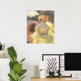 Porträtt i Lydia vid operan av Mary Cassatt Poster