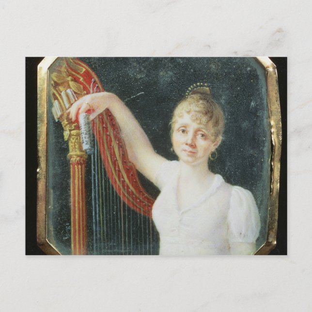 Porträtt i Madame Beaumont Vykort (Framsida)