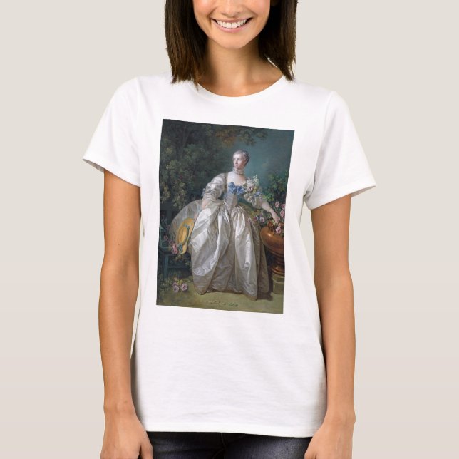 Porträtt i Madame Bergeret, Boucher T Shirt (Framsida)