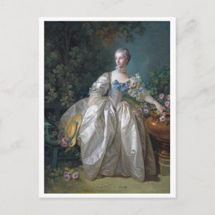 Porträtt i Madame Bergeret, Boucher Vykort